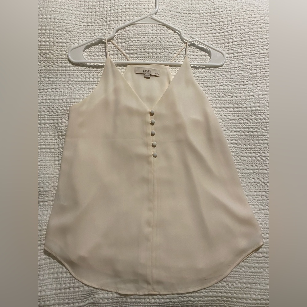Loft cream tank